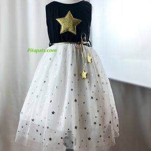 Little Girl’s pretty starts party tutu dress